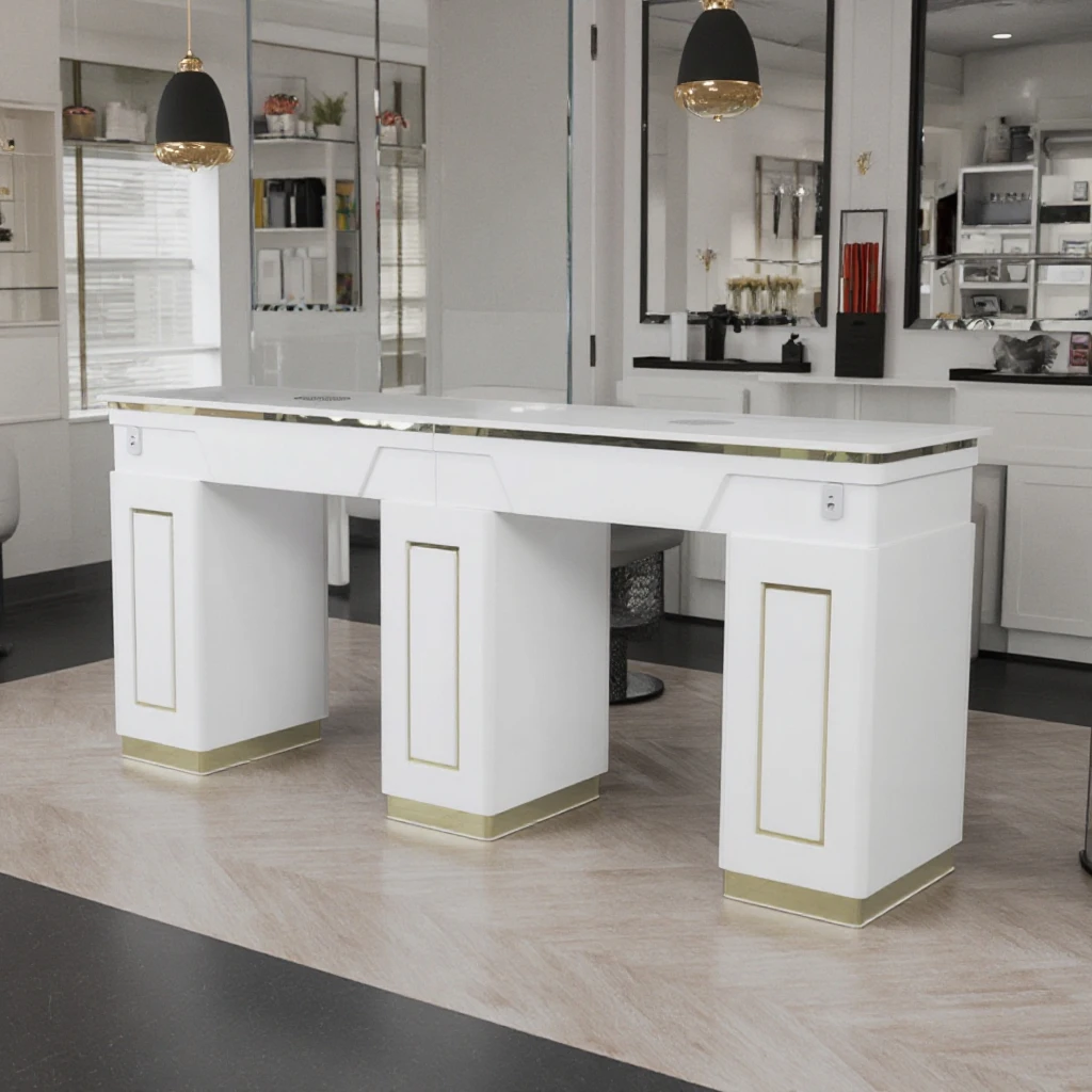 

Table De Manicure for Nails Salon Furniture Manicure Tavolo Unghie Mesa De Design Desk with Dust Collector
