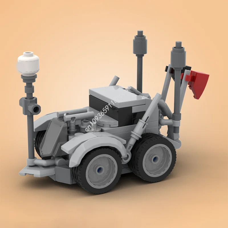 200 Uds. MOC Nux coche Mad Max Fury Road Brickheadzed modelo de construcción juguete bloques arquitectura montar DIY regalos de navidad Idea niños