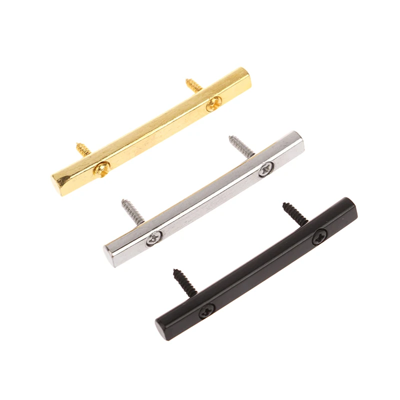 String Retainer Bar With 2 Screw Metal Strings Retainer For Electric Guitar Musical Instruments Guitar Parts Accessories