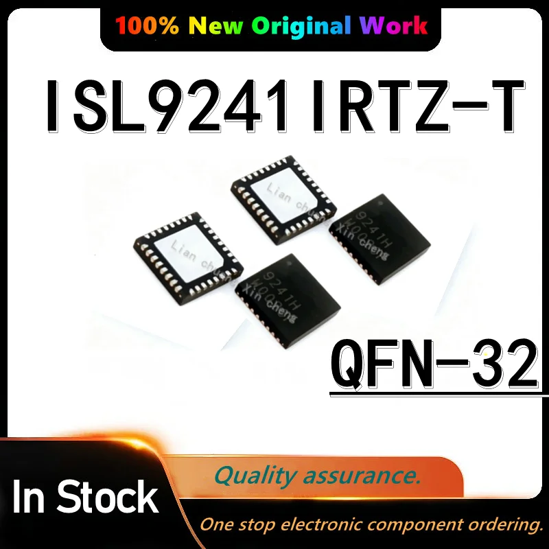 (5PCS) 100% Original ISL9241HRTZ ISL9241 9241H 924IH ISL9241IRTZ-T 9241I 9241 QFN-32 NEW CHIP