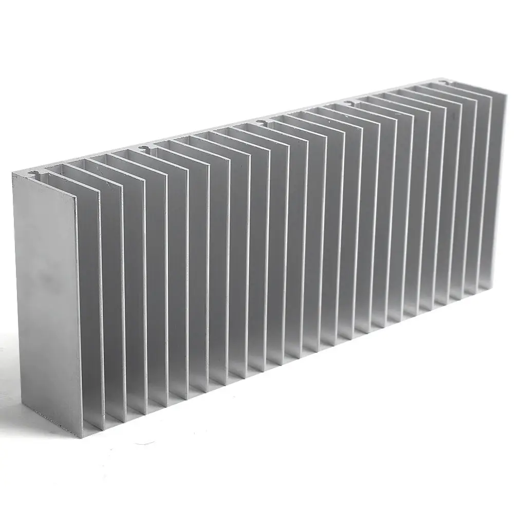 60x150x25mm Aluminum Heat Sink Heatsink Radiator Heating Heat Dissipation Cooling For Amplifer LED COB Light Power IC Transistor