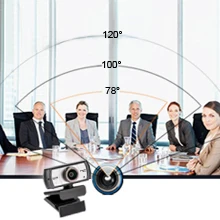 كاميرا ويب Spedal 920Pro Hd 1080P MF 30fps USB مع ميكروفون لاجتماعات الكمبيوتر وكاميرا الويب Windows Mac Linux