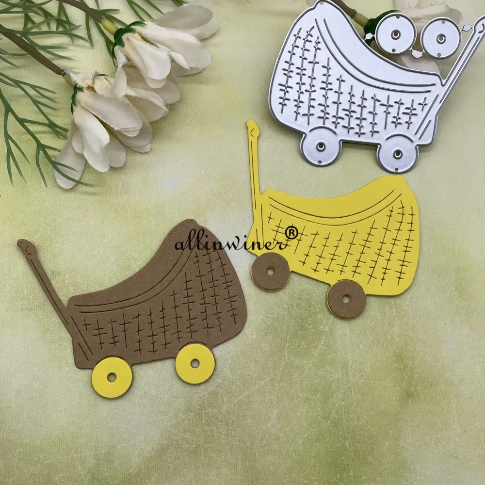 Baby stroller Metal Cutting Dies Stencils Die Cut for DIY Scrapbooking Album Paper Card Embossing