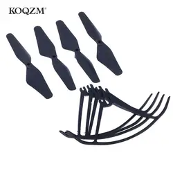 4Pcs 122mm Drone Spare Parts Kit Propellers Plastic Blades Props Guard Protection Frame F84 Drone Foldable Quadcopter