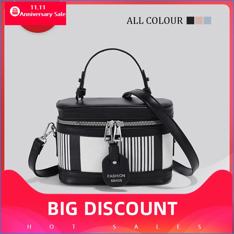 Luxury Brand Bag Women's Bag Vintage Shoulder Bag For Lady Small Cosmetics Lipstick Box Packs Female Bag sac de Various Colors