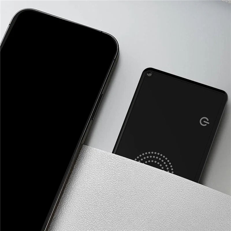 A32T-2X GPS Locator Smart Card Tracking Location Wallet Tracker Card Works With For  Find My App Thin GPS Item Finder