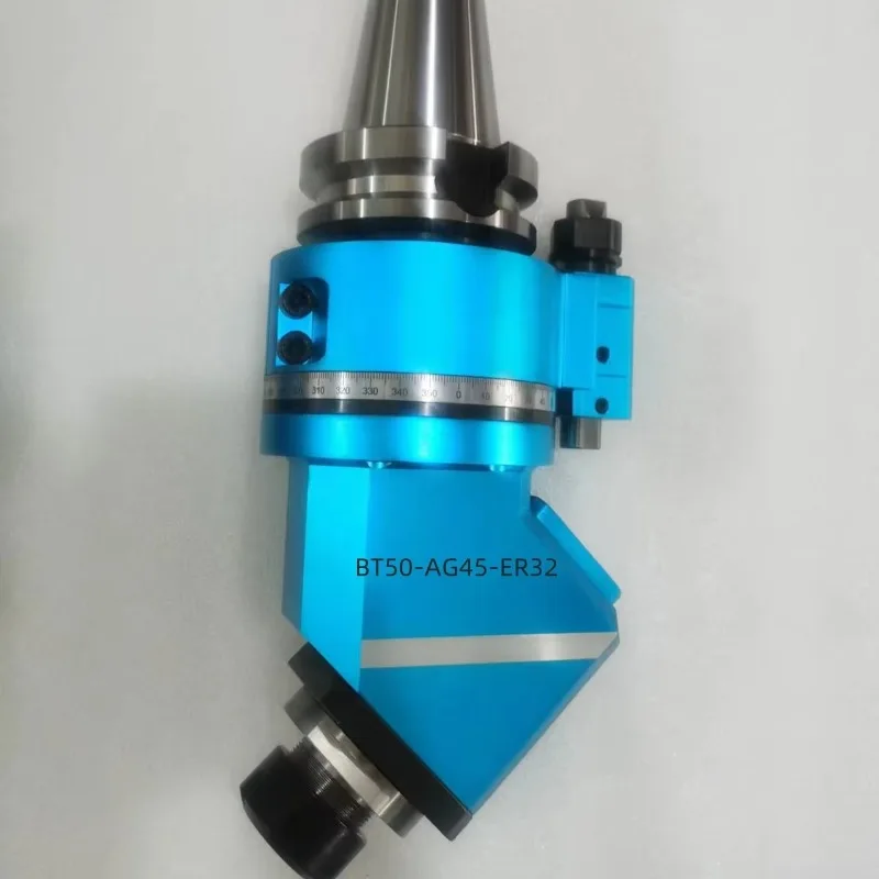 

Factory Direct New 45 Degree Angle Side Milling Head Core Component Machine Tool Accessory with Bearing