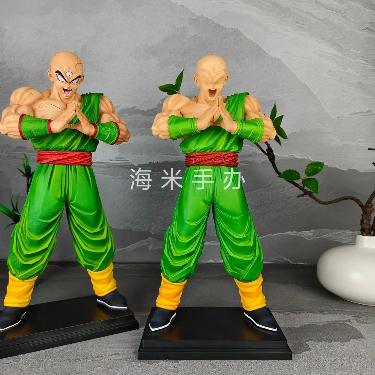 New Anime Dragon Ball Figure Tien Shinhan Figure Figurine Pvc Gk Statue Model Collection Desk Ornament Kids Toy Christmas Gift