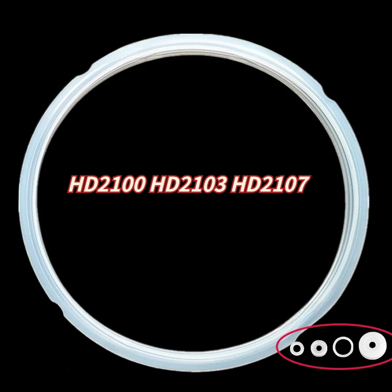 1Set for Philips electric pressure cooker HD2100 HD2103 HD2107 seal ring accessories