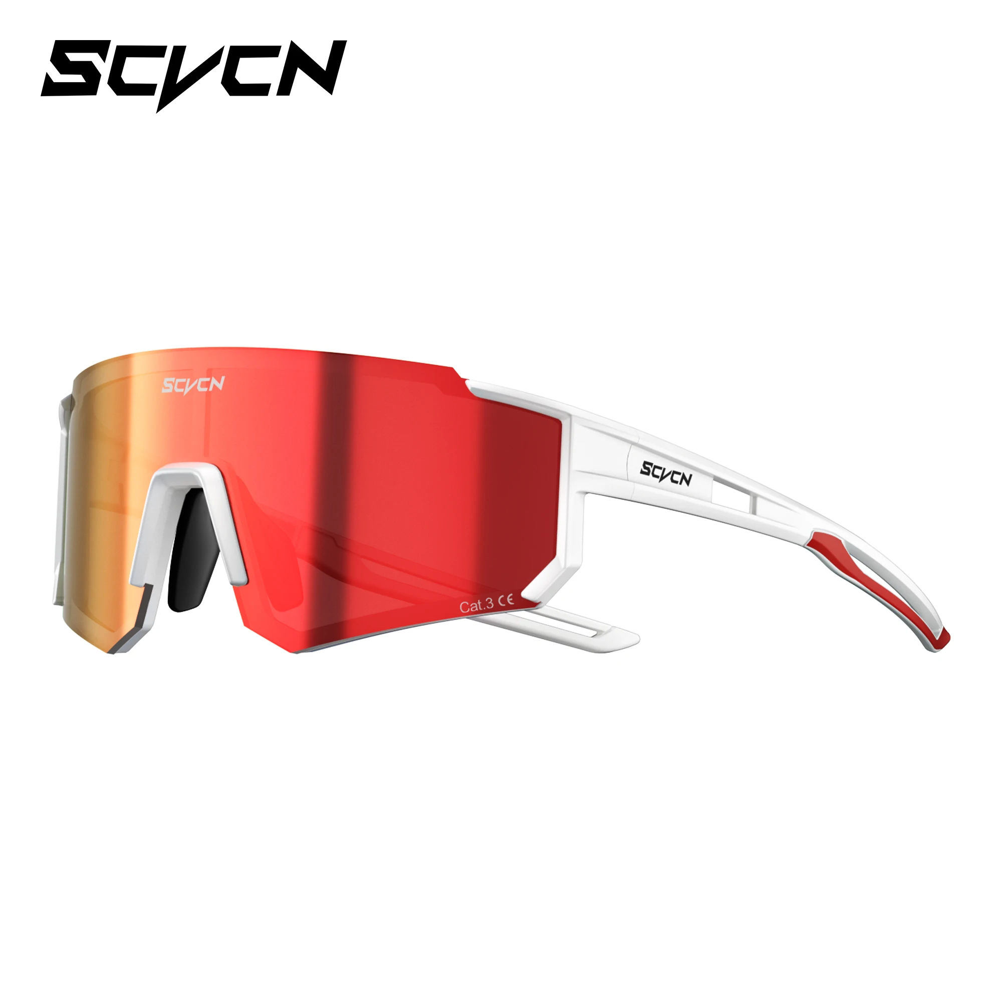 SCVCN Neue Outdoor-Sport-Sonnenbrille MTB Fahrrad Radfahren Wandern Eyewear Laufen Ultraleichte Herren Damen Pickleball UV400 Brille