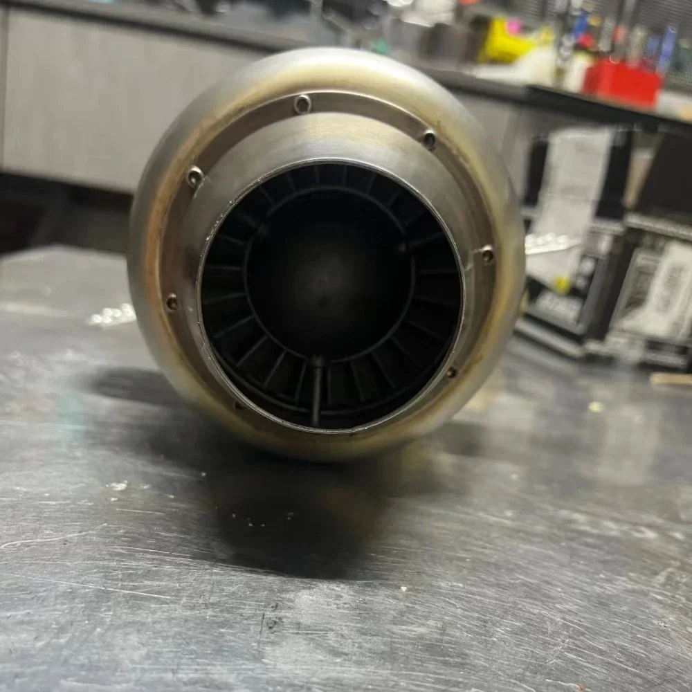 18kg Thrust Turbojet Engine, Dual Brushless Version, Maximum 122000 RPM