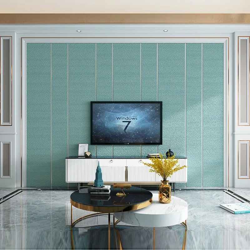 New Geometric Deer Skin Velvet Wallpaper Modern Minimalist TV Background Wall Living Room 3D Relief Wallpaper Papel De Parede