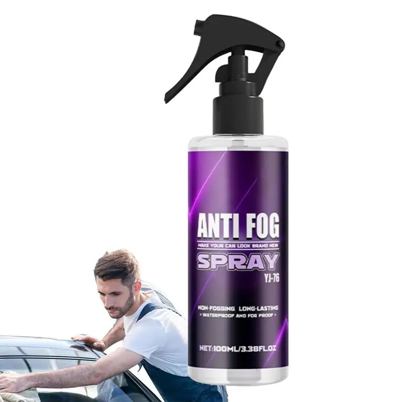 

Car Glass Anti-Fog Agent Glass Defogger Anti-Fog Spray For Car Prevent Fogging Rain Prevention Improve Driving Visibility Anti