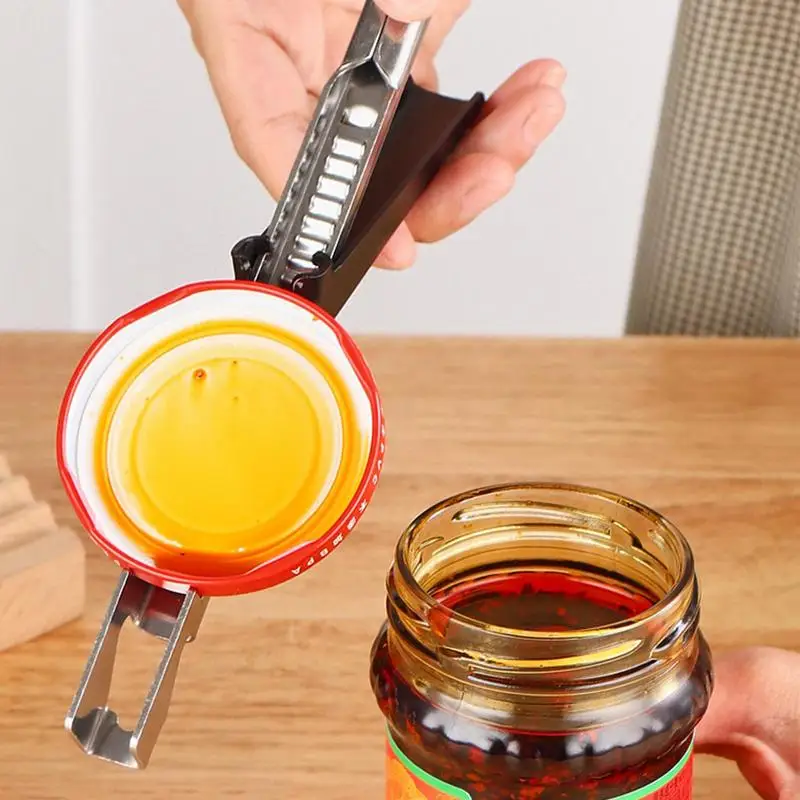 Jar Lid Opener Manual Jar Lid Bottle Opener Tool Seniors Jar Opener Adjustable Jar Opener Weak Hands Jar Lid Opener Tool