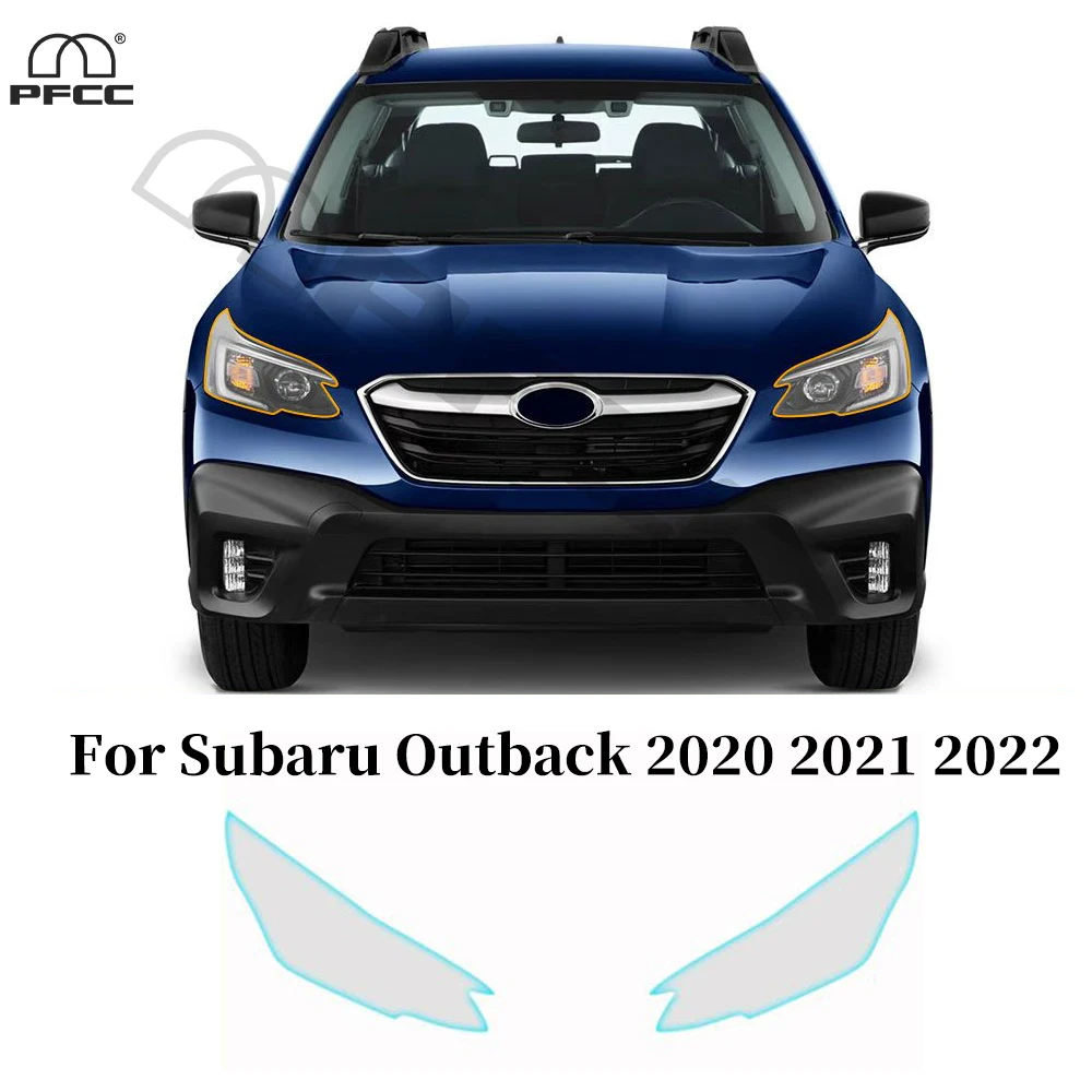 

For Subaru Outback 2020 2021 2022 Car Headlight Rearview Paint Protection Film Clear Bra Pre-cut PPF Resistant Anti-Scratch Kit
