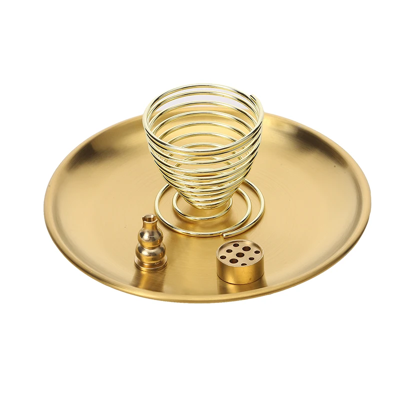 Neun-Loch-Räucher stäbchen Kürbis-Räucher stäbchen Mini-Messing-Räucher stäbchen Räucher stäbchen Räucher stäbchen Zubehör