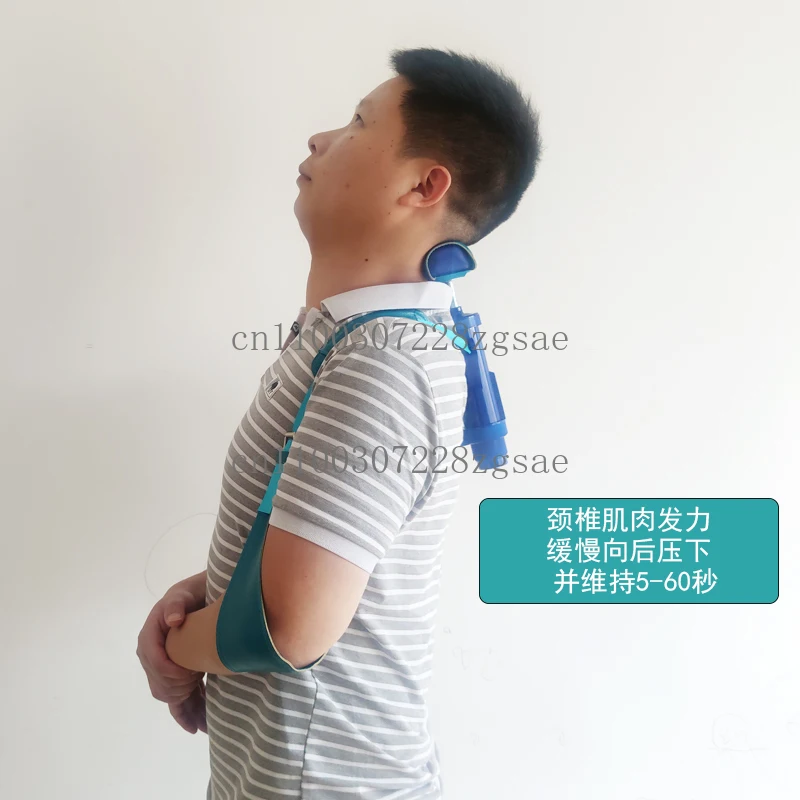 Cervical Massage Rehabilitation Device Traction Vertebral Muscles Active Resistance Exercise Neck Movement/Spot
