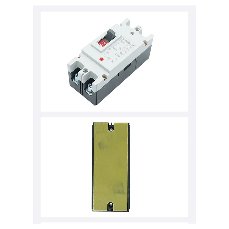 ABLK 2P DC 500V DC Solar Molded Case Circuit Breaker Overload Protection Switch Protector For Solar Photovoltaic PV