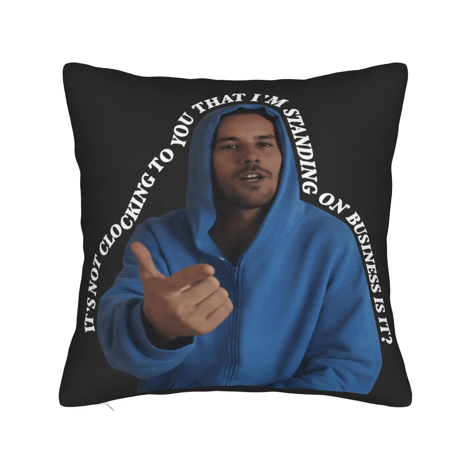 J-JustinS B-Bieber Pillow Case It’s Not Clocking To You Funny Pillow Cover Soft Pillowcases For Wedding Party Home Decor