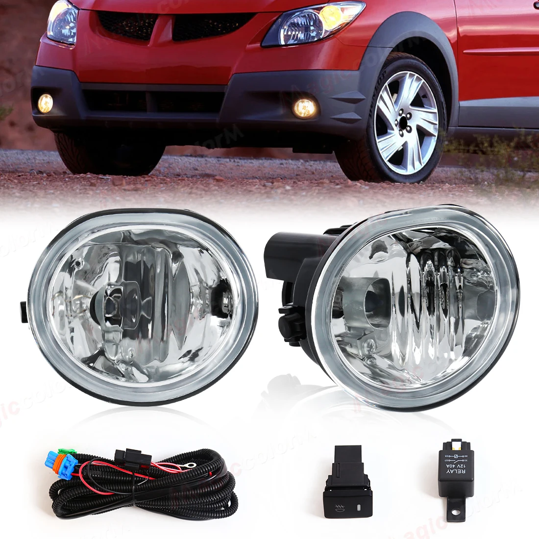 

Автомобильные противотуманные фары для Toyota Matrix Pontiac Vibe 2003, 2004, 2005, 2006, 2007, 2008, противотуманные фары, передний бампер, фары для вождения с проводом