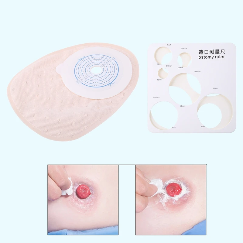 10Pcs Adults Disposable Colostomy Bags Ostomy Supplies Drainable for Ileos Drop Shipping