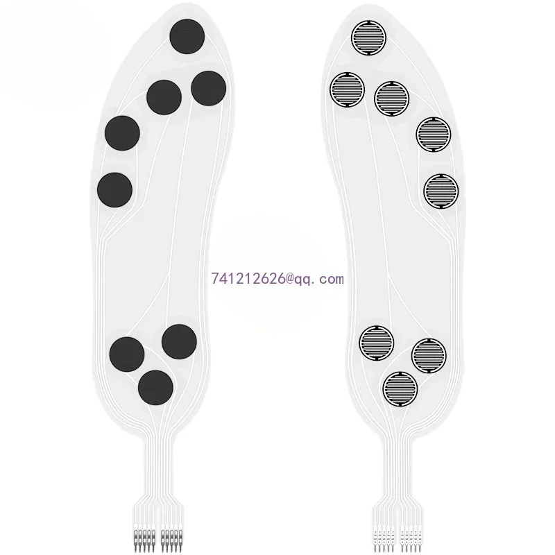 Membrane pressure smart insole sensor for step counting, plantar pressure distribution, knee load measurement