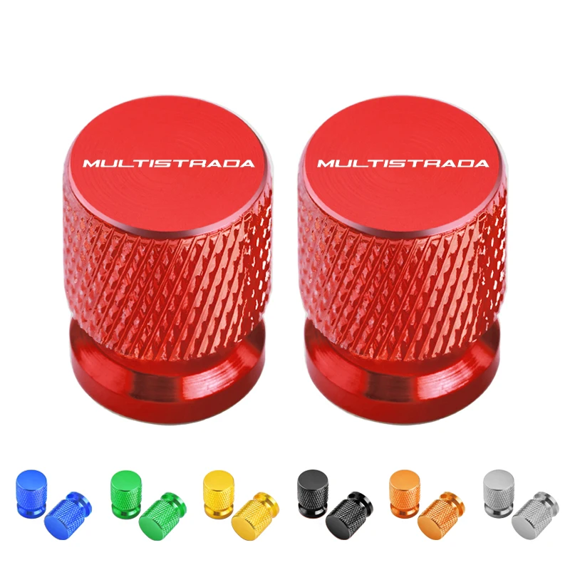 2PCS For DUCATI Multistrada 950 1100 1260 1200 S GT 1200S V4 Accessories Tire Valve Caps Tyre Stem Covers Airdust Waterproof