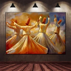 5D DIY Diamond Painting Sufi Whirling Dancing Dervish Islamic Ramadan Eid Egypt Art Diy Diamond Embroidery picture Mosaic Art