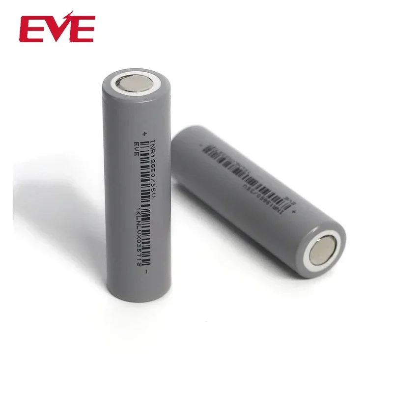 2-20pcs EVE 18650 35V 3500mAh Battery Flat Top Rechargeable Lithium Ion Batteries Cell For Consumer Electronics Power Tool