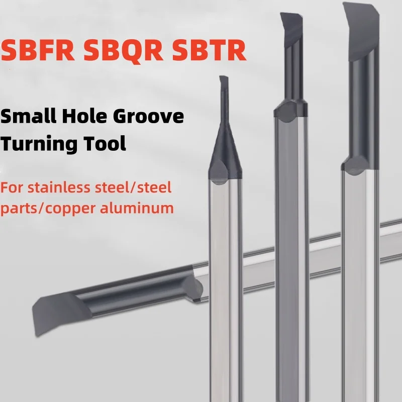 

1PCS SBFR SBQR SBTR D4 D5 D6 D8 Small Hole CNC Lathe Machining Carbide Tungsten Steel 4mm 6mm Boring Turning Tool