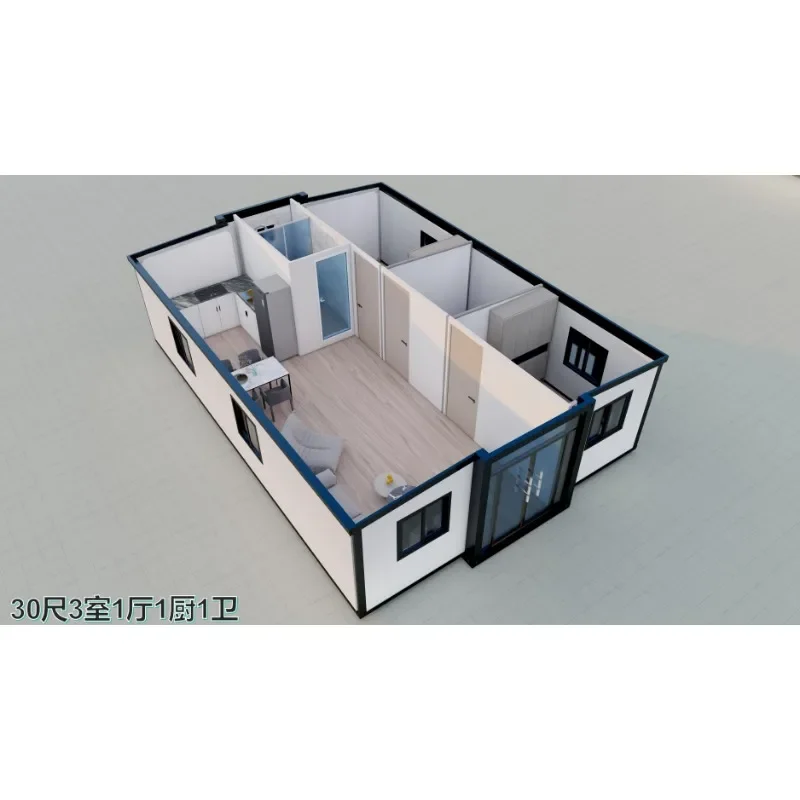 30Ft Customizable Modular Container Living House Office Prefabricated Container House
