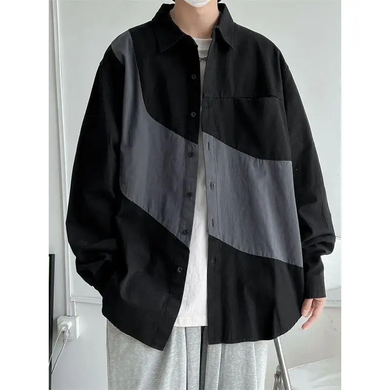 

plus Size 300 Pou Slimming Long Sve irt for Fat Men And Women Ele Color Colion Design Spring Autumn New Sle