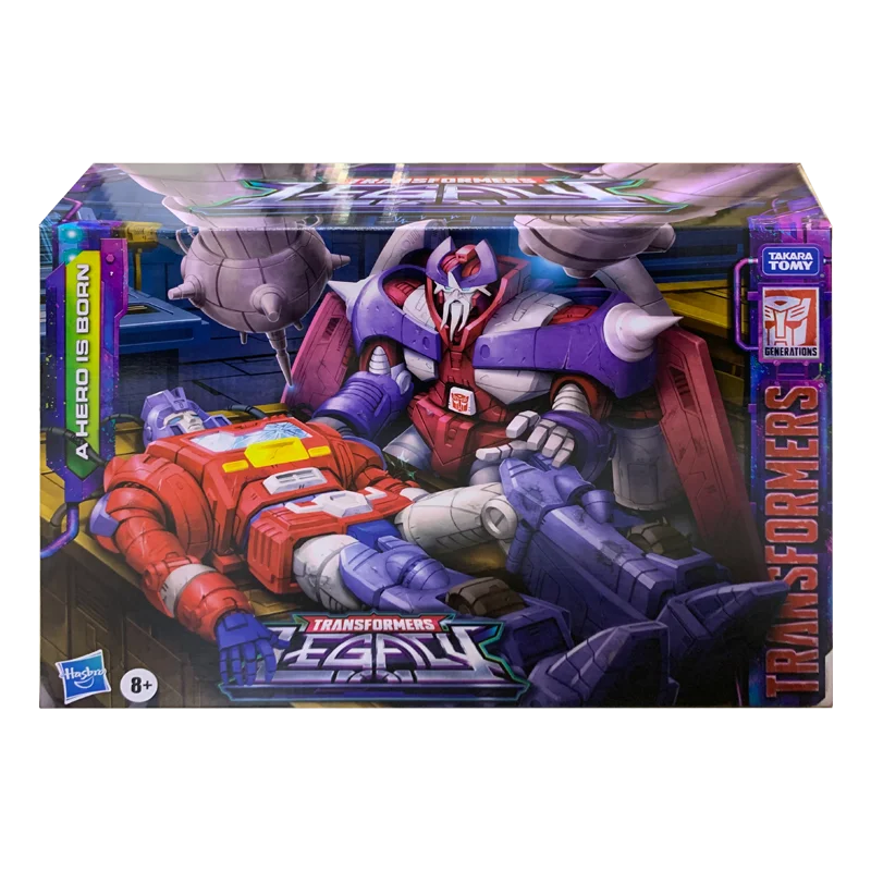 Original Transformers Legacy Series Alpha Trion & Orion pax A Hero is Born 2 Pieces in a set Action Figures Transformable ROBOT