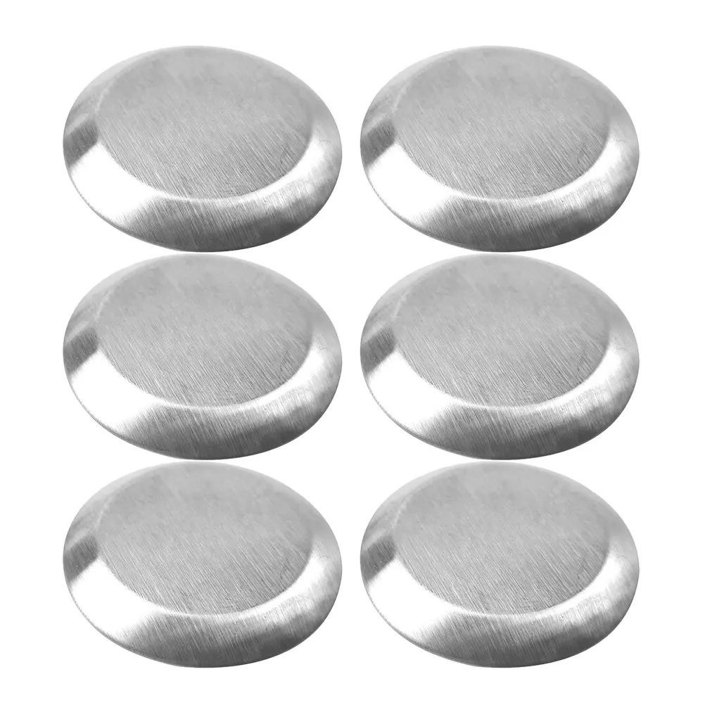 

6Pcs Sink Hole Covers Stainless Steel Kitchen Faucet Hole Plugs Decorative Tap Covers Leak Prevention Kitchen Sink Caps Bathroom