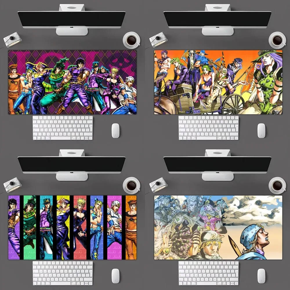 Bilibili Anime JoJo's Bizarre Adventure Mousepad Mousepad Gamer Mouse Pad Size For Office Long Table Mat