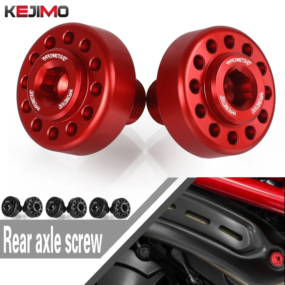 

For Ducati MONSTER 1100 EVO S 696/796 / 797 S2R 1000 / S4R 800 S Accessories Motorcycles Rear Axle Screw Hole Plug Screws Cap