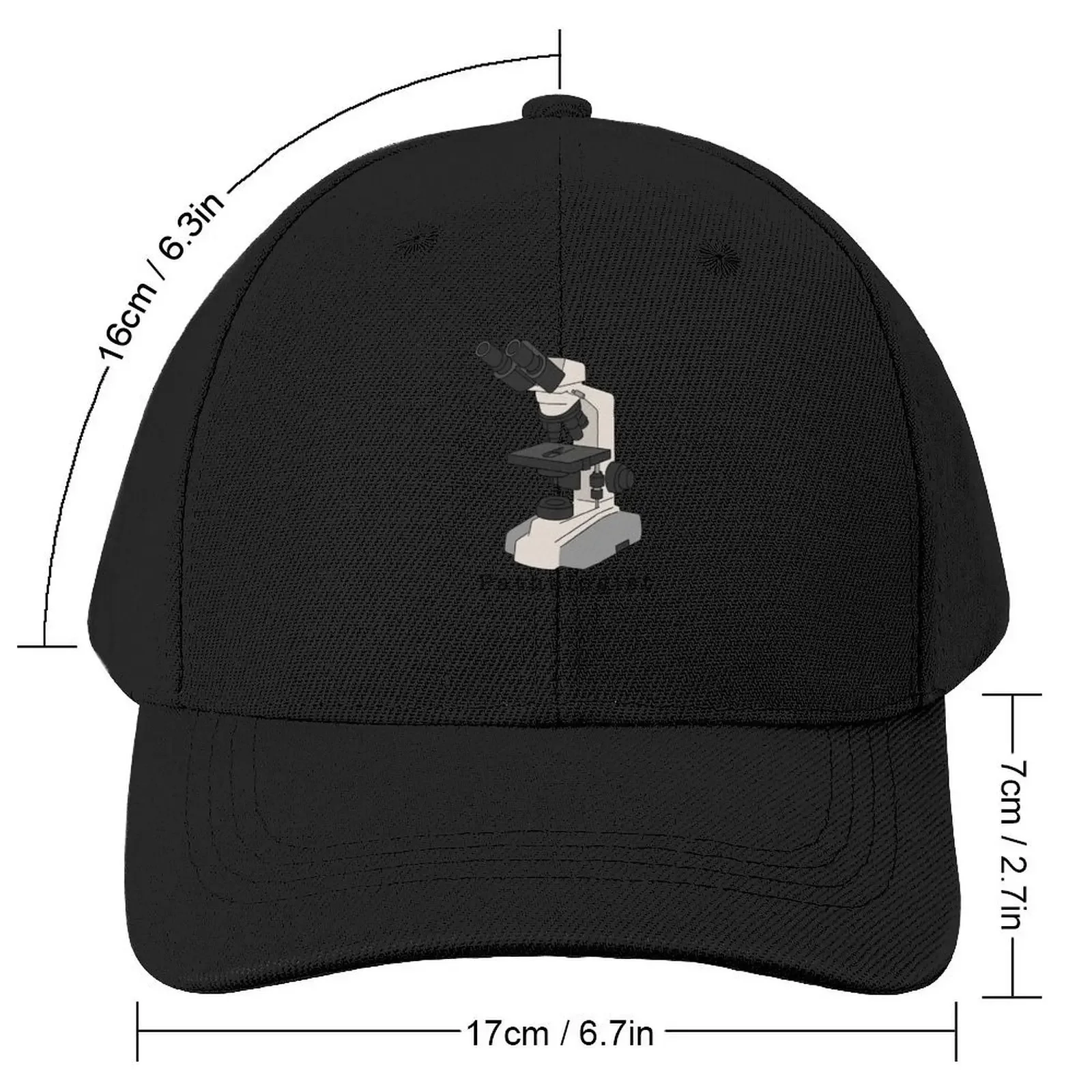 Pathologist Microscope Baseball Cap New Hat Sports Cap Snap Back Hat Luxury Hat Baseball For Men Women's