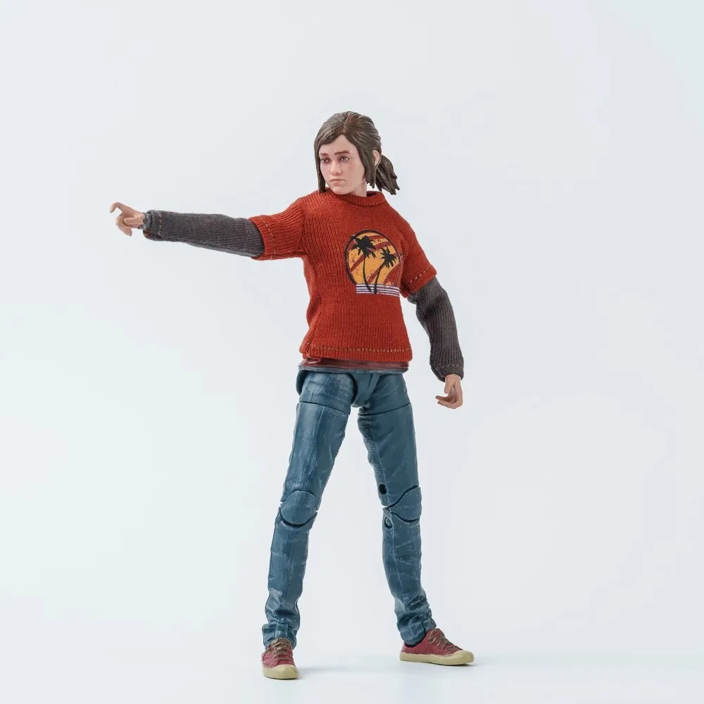 

1/12 Soldier Clothing Accessories Ellie Splicing Printed Sweatshirt T-shirt Model Fit 6'' Action Figure Body In Stock