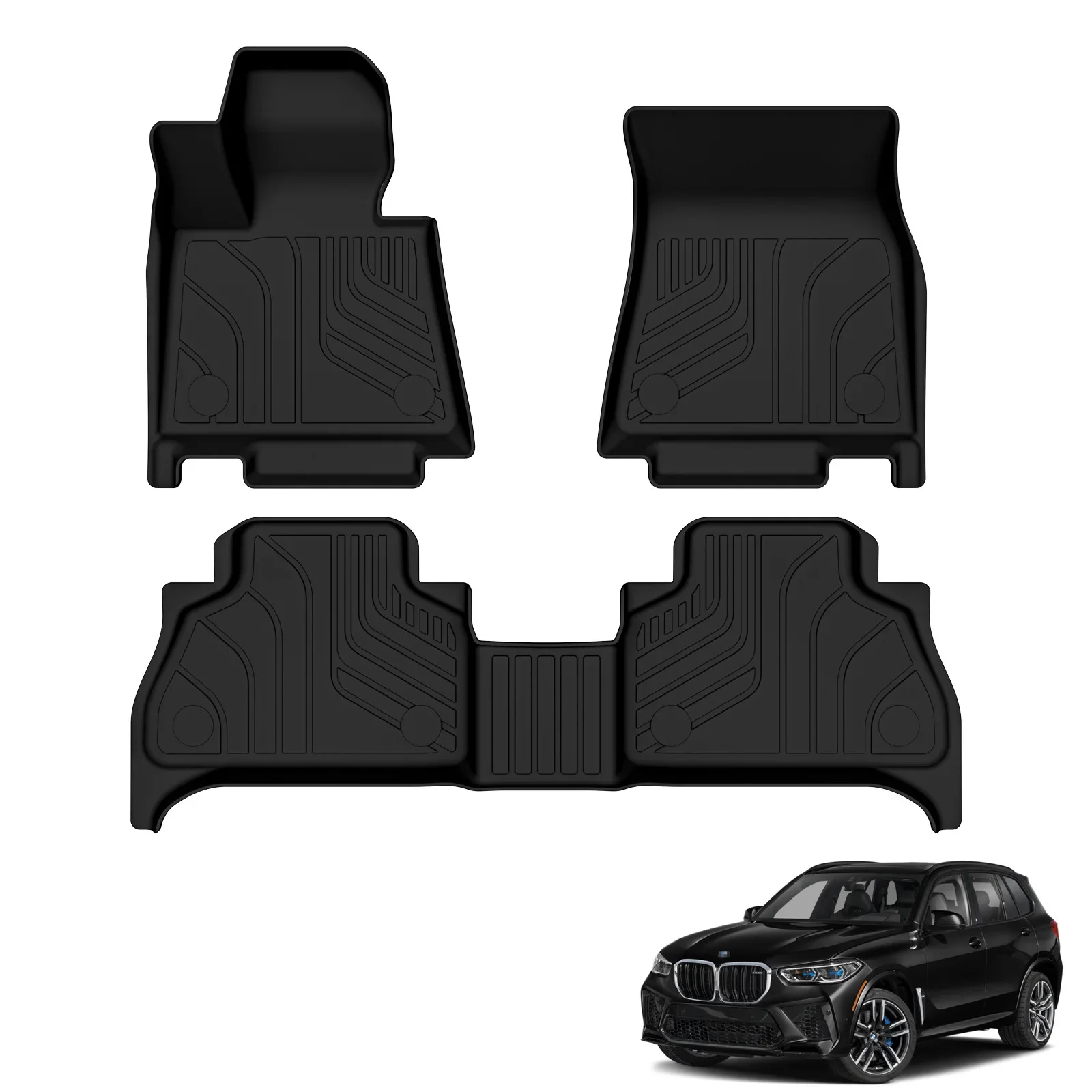 

Suitable for BMW X519-22 X5 floor mats Car floor mats High quality TPE floor mats Full TPE