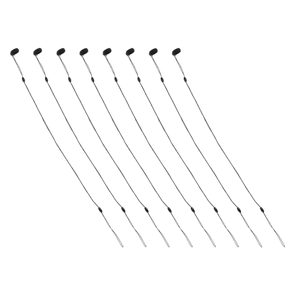 8Pcs Stretch Lanyard for Stylus Pen Anti-Lost Rope Touchscreen Pencil Holder Flexible Elastic Tether Lanyard Strap for Keys