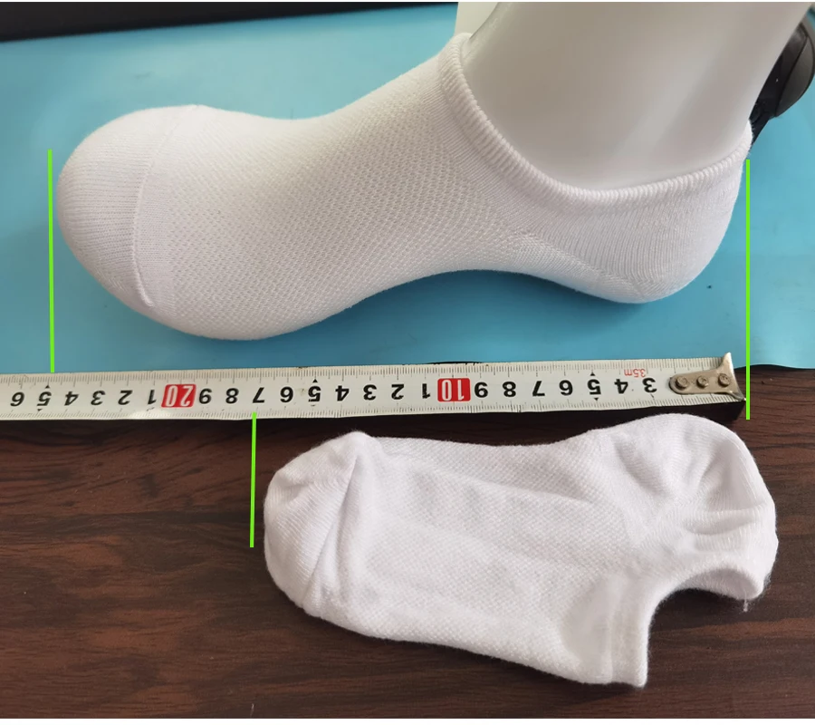 5/10 Paar Bambusfasersocken, Sommer, unsichtbare Socken, kurze Strümpfe, Netzsocken, atmungsaktive und lässige Bootssocken, Größe 37–44 – Detail 2