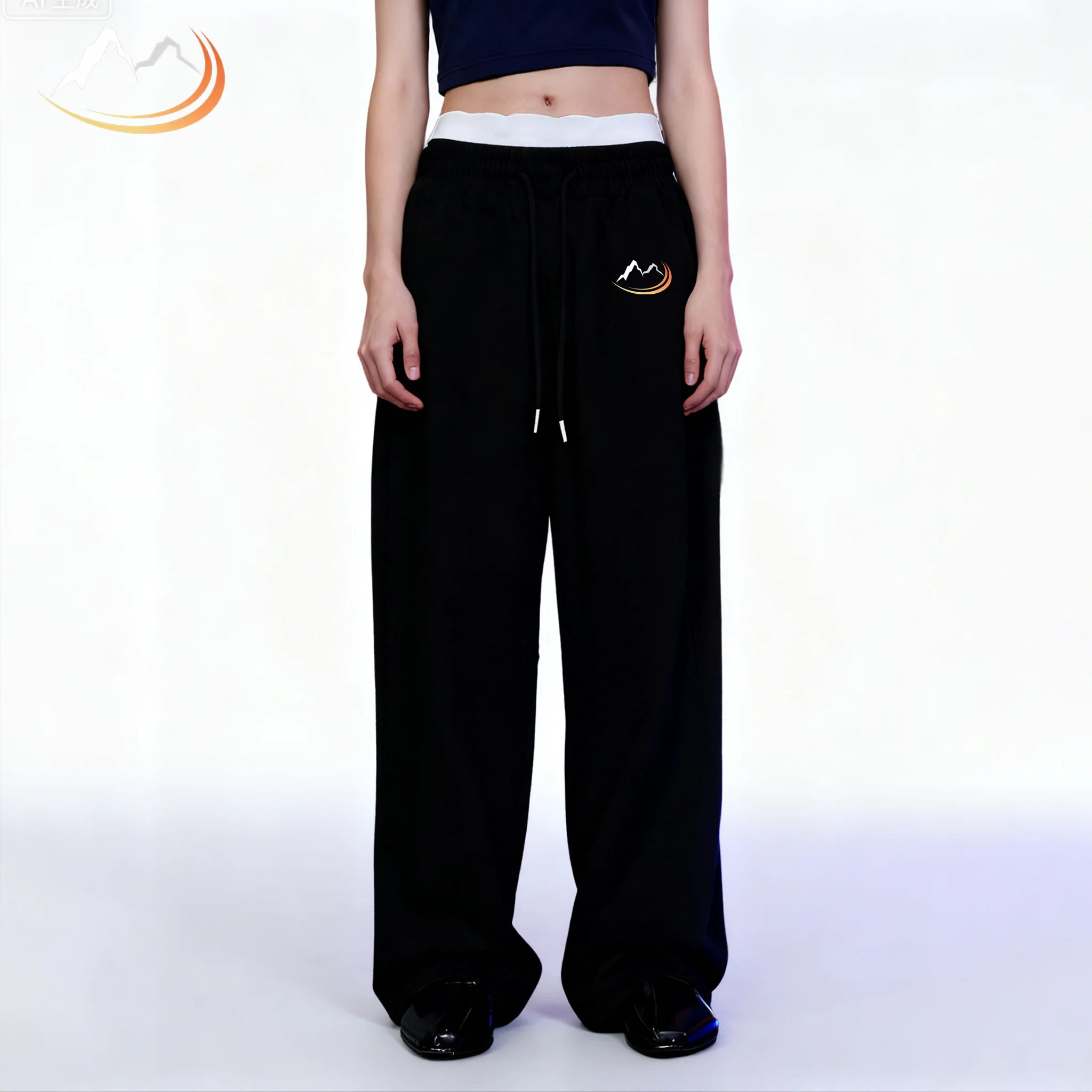 

Новые тренировочные брюки с принтом горного пика, мужские повседневные спортивные брюки для бега, длинные брюки для бега, спортивные брюки для спортзала