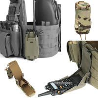 Outdoor Baofeng UV5R UV82 walkie talkie bag Molle radio bag Handstand bag