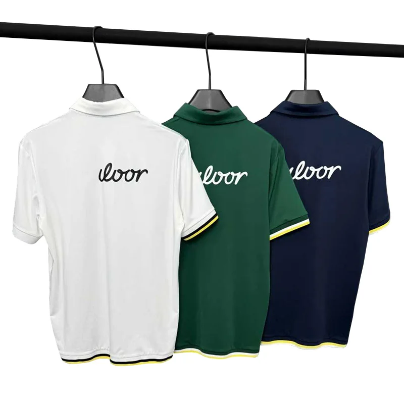 Golf Men's Short sleeved T-shirt Summer New Product Outdoor Quick drying Sports Shirt Comfortable Versatile POLO Shirt Men's Top