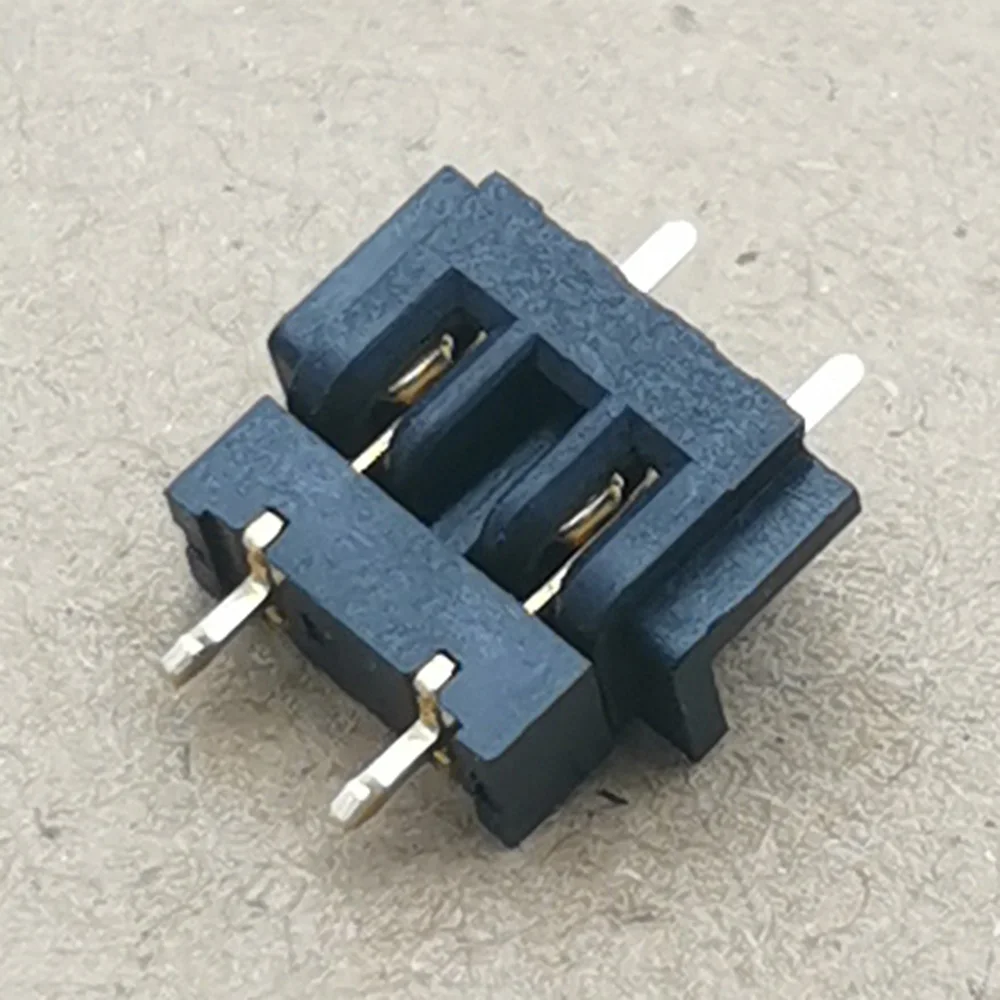 5pcs Pitch 2.5 MM 2 Positions 2PIN Laptop Battery Power Plug Socket High Current Blade Battery Connector Male Female