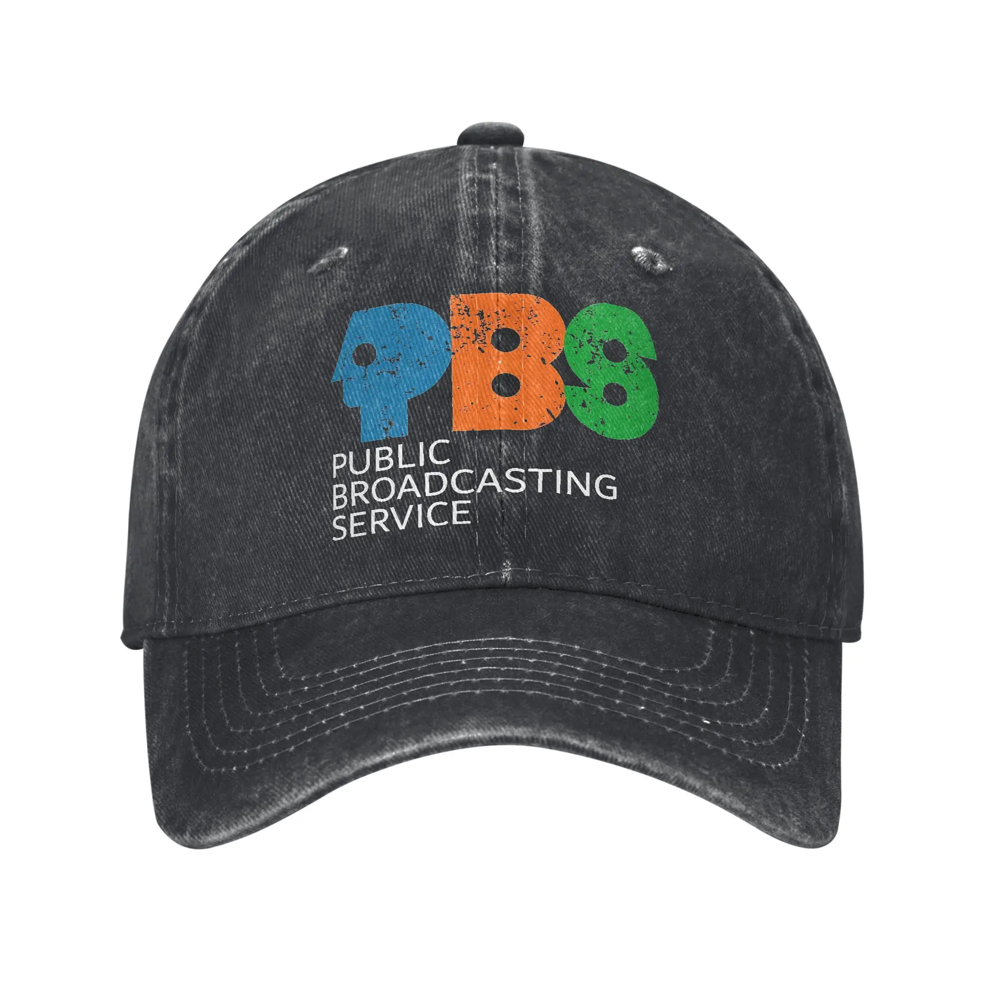 

Vintage PBS Logo Sun Baseball Cap Couple Women Design Trucker Hat Spring y2k Retro Outdoor Sport Adjustable Baseball Caps
