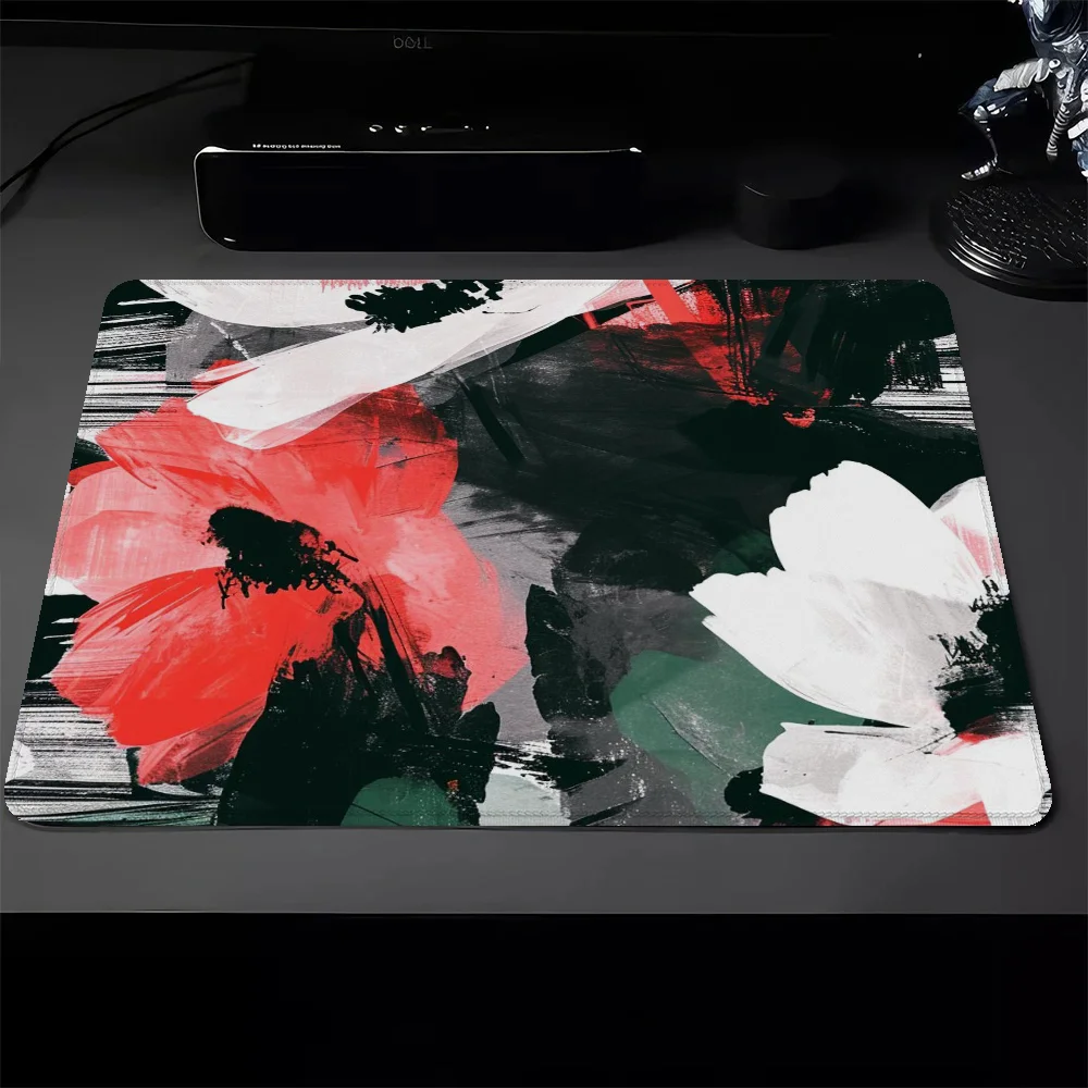 Gaming Mouse Pad Gamer Small Splash-ink Deskmat Keyboard Mat Pad on the Table Pc Accessories Mousepad Mats Cabinet Mause Laptops