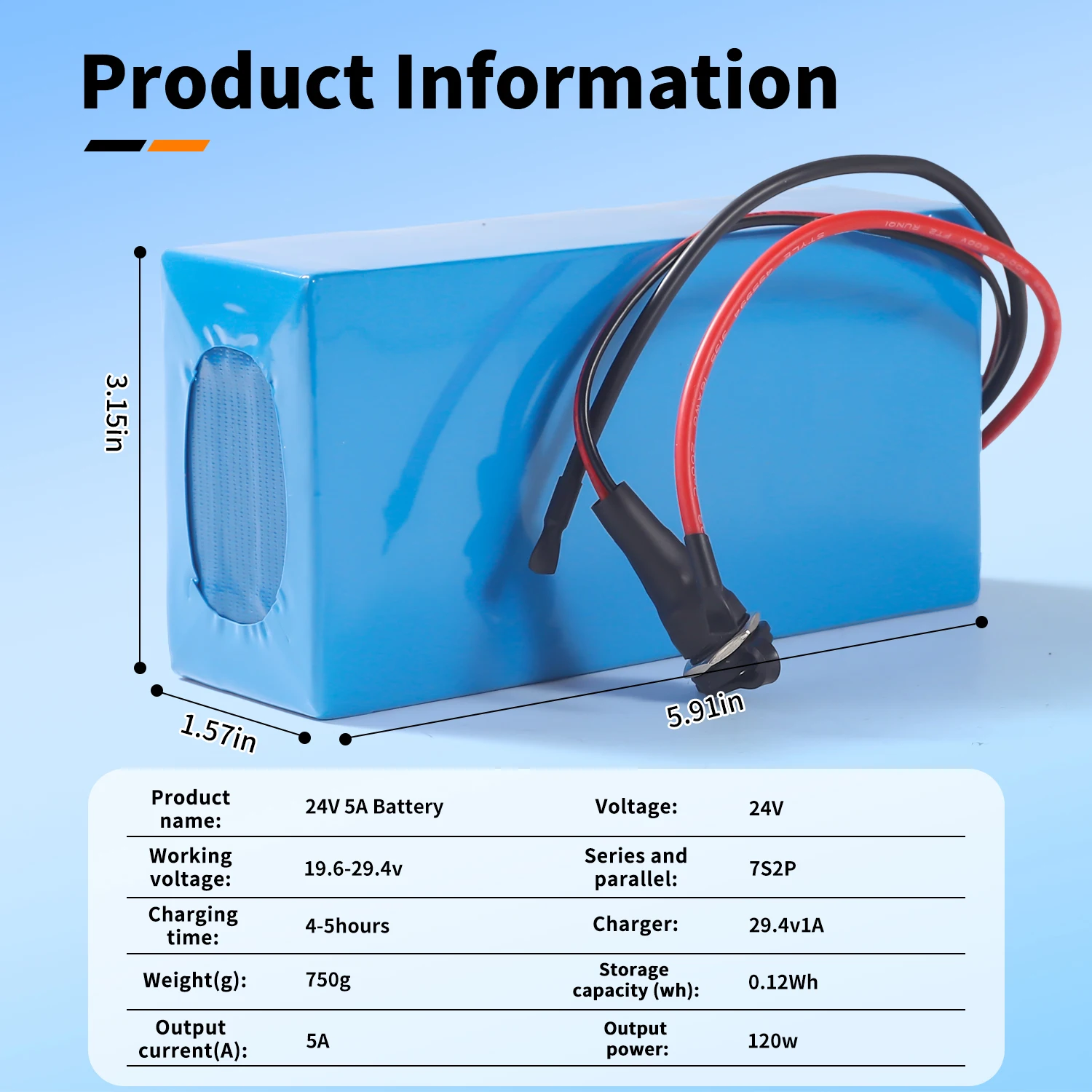 24V 5Ah Rechargeable Lithium Battery Pack with Charger, Li-ion Battery with BMS Protection for Kids Ride On Toys, Power Wheels, DIY Projects, LED Lights, CCTV & More - Available in 1 Pack / 2 Pack