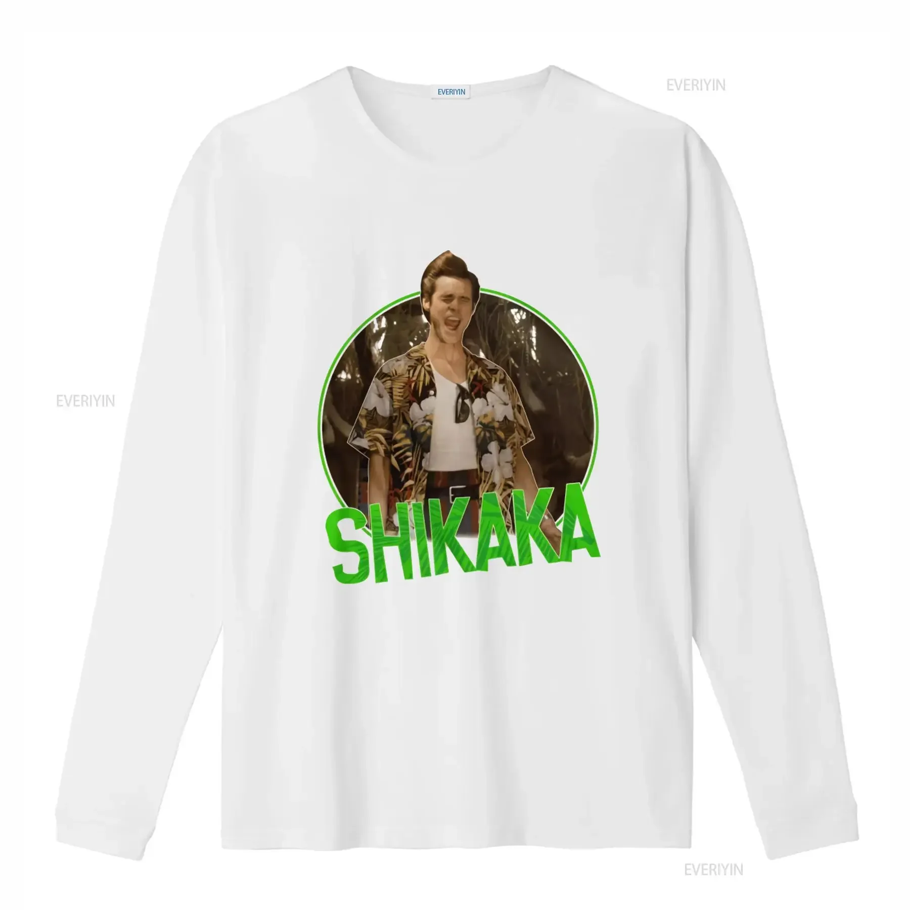 Ace Ventura Shikaka Natural Adult T Shirt Unique Print Comfortable Fabric Perfect for Fans vintage Washed Stretched Stylish - view 4