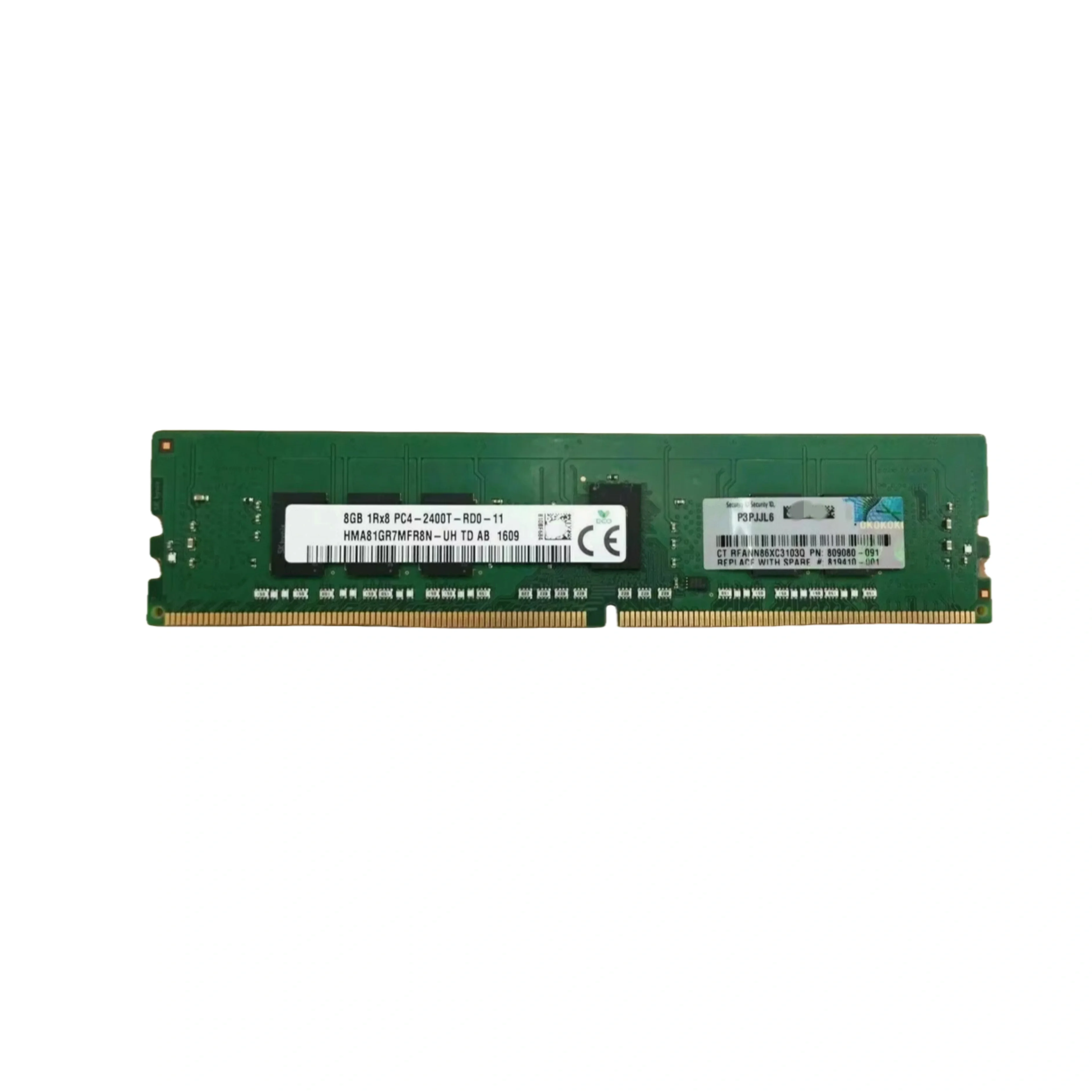 805347-B21 809080-091 819410-001 8G 1RX8 PC4-2400T-R DDR4